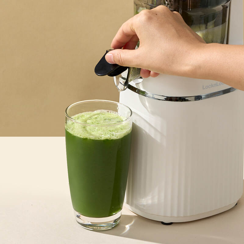 Máy ép chậm Locknlock Bianco Slow juicer 0.8L, 200W, 220-240V, 50Hz - Màu trắng ngà - EJJ421IVY, , large image number null